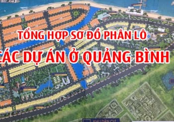 Tổng hợp sơ đồ các dự án Bất Động Sản ở Đồng Hới Quảng Bình
