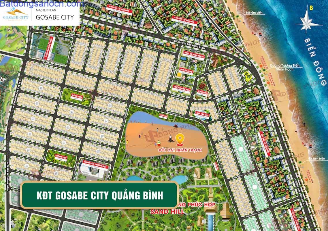 Dự án Gosabe city – Đất biển Quảng Bình