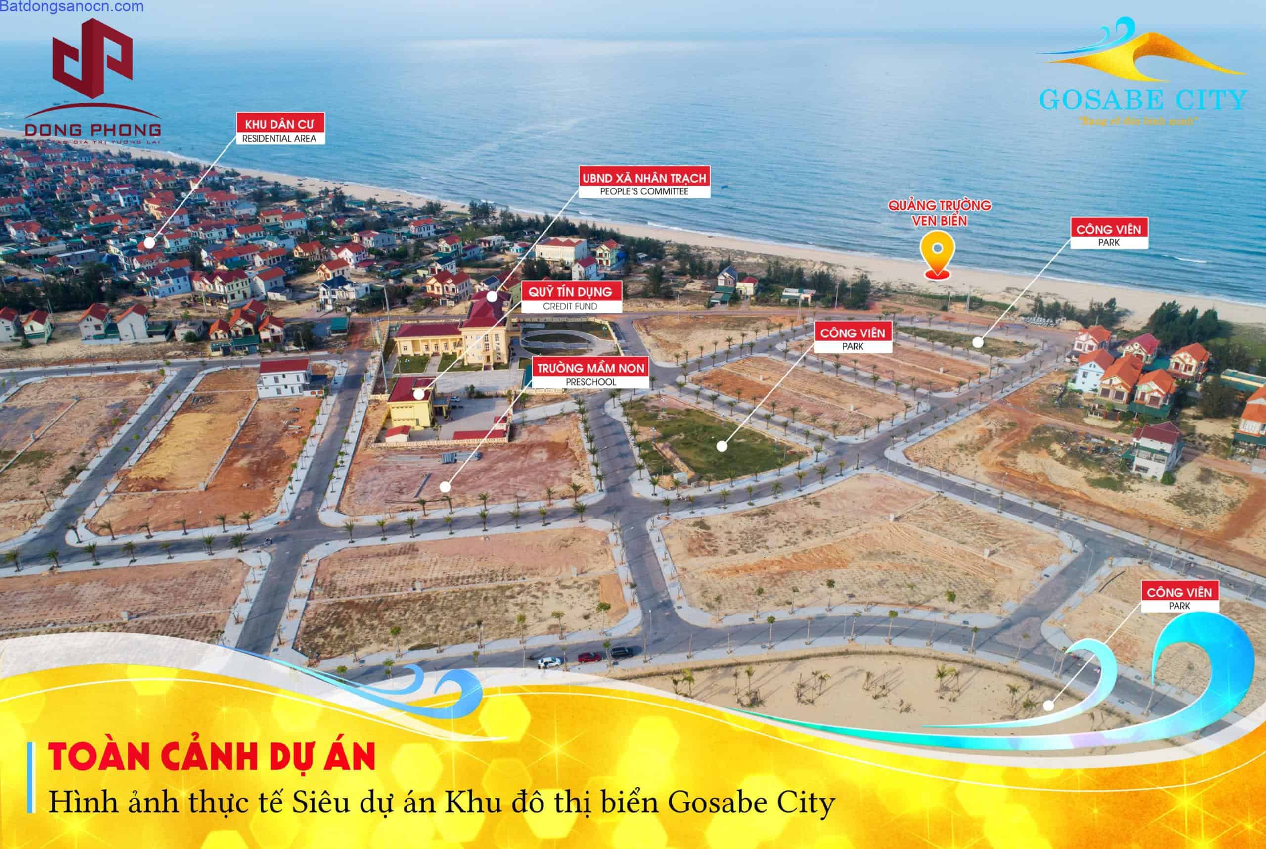 Dự án Gosabe city – Đất biển Quảng Bình