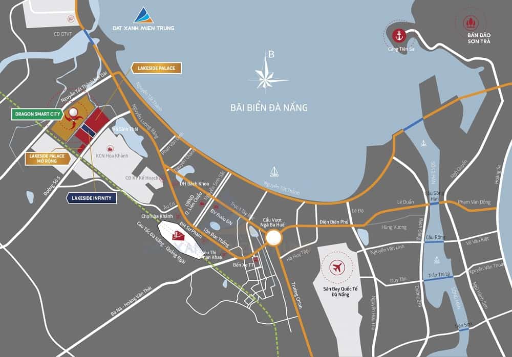 Bán đất Lakeside Palace sổ đỏ 2021 đường 25m giá rẻ nhất thị trường