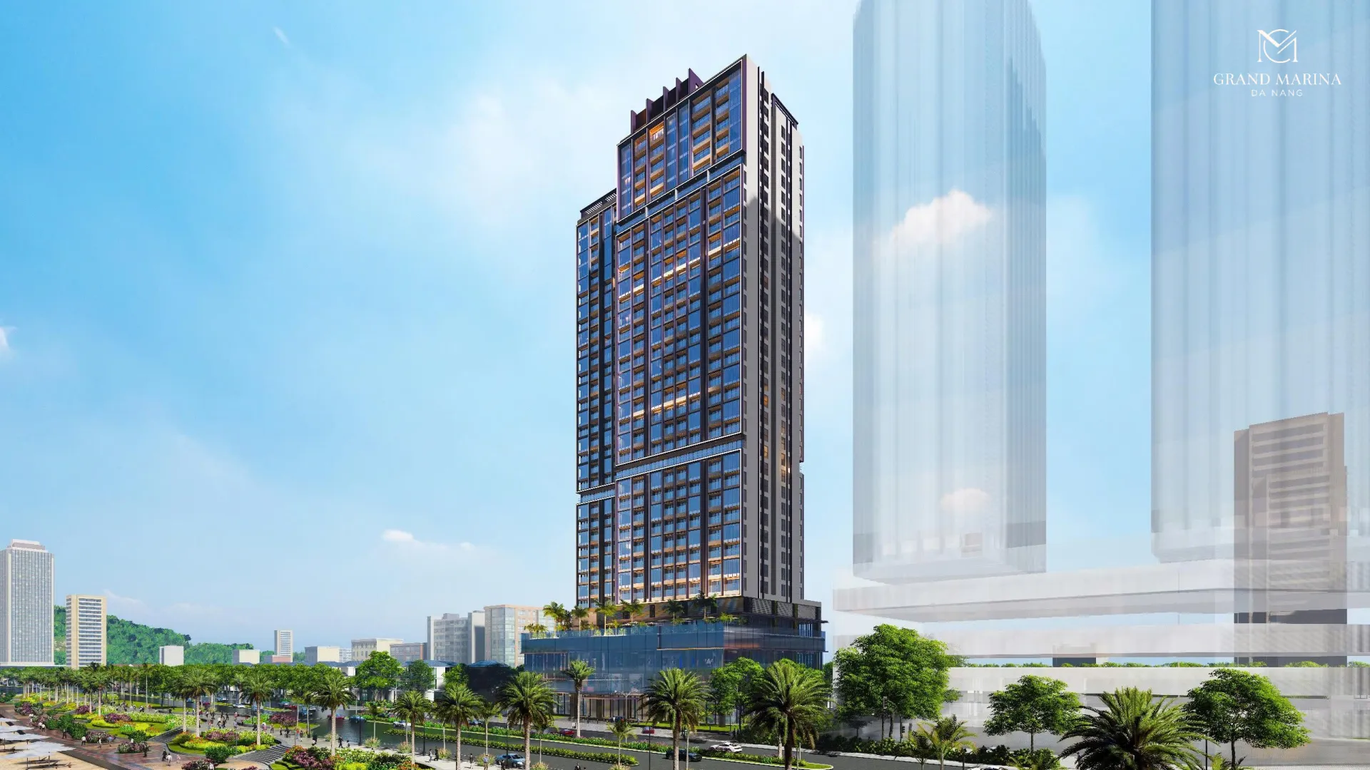 Phối cảnh kiến trúc Grand Marina