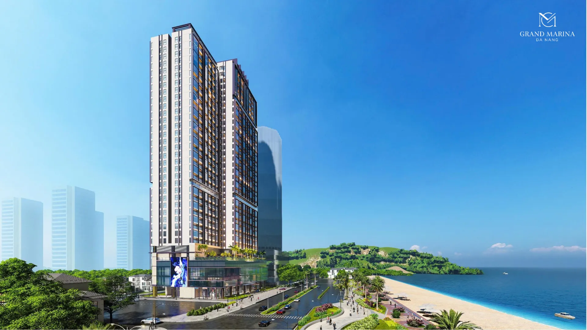 Phối cảnh đường Nguyễn Tất Thành
