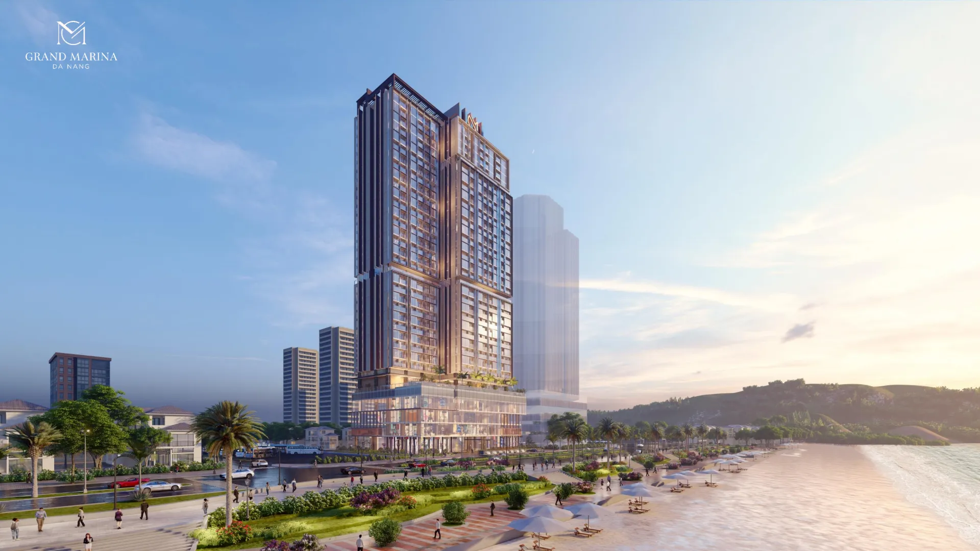Phối cảnh tổng thể Grand Marina